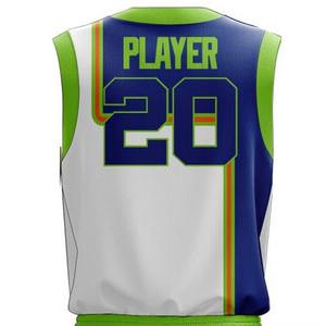 Nouveauté, uniforme de basket-ball à col en V, logo personnalisé, impression numérique, taille plus, séchage rapide, respirant, ensemble de sport unisexe - Product Image 5