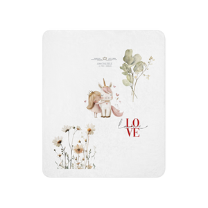 Couverture en flanelle sherpa pour enfants AmoreBell, luxueuse, imprimée en 3D, en polaire, pour la maison, le pique-nique, l'hôpital, douce et confortable - Product Image 1