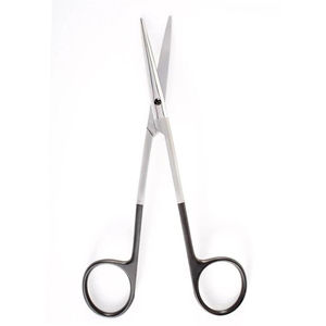 Ciseaux Metzenbaum de qualité supérieure lame droite poignée noire métal acier Nasal os cisailles ciseaux médicaux - Product Image 4