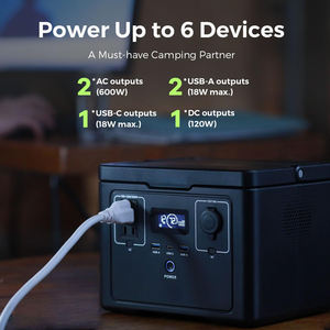 Souop מפעל lifepo4 600w תחנת כוח מטען מהיר 500 w תחנת כוח ניידת w הטובה ביותר גנרטור סולרי וואט 500 - Product Image 3