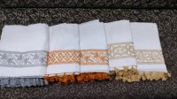 Écharpe africaine Emma soudanaise d'Arabie de qualité supérieure, turban de créateur, robe brodée tissée, tissu voile anti-boulochage uni, vente chaude
