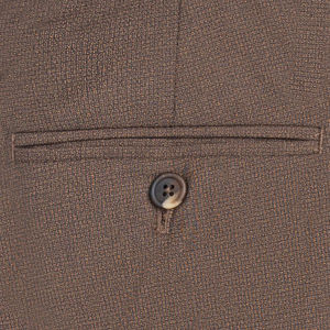 Pantalon habillé pour homme - Vêtement de bureau professionnel élégant, style classique, coupe droite, 100% coton respirant - Product Image 5