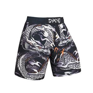 Sublimation Printed MMA Shorts for Men Custom Made Grappling Shorts Wholesale Martial Arts Wear MMA Training <b>Trunks</b> - Product Image 4