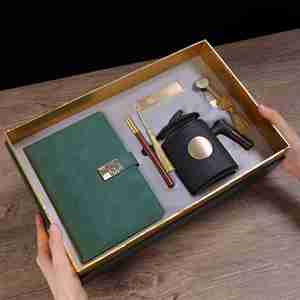 Juego de regalo de cuaderno de negocios elegante: regalos corporativos de marca para eventos y promociones-Perfect Swag - Product Image 2