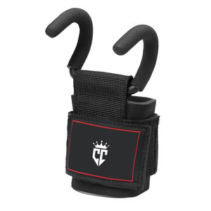 Crochets d'haltérophilie en néoprène unisexe de haute qualité, équipement d'entraînement de fitness confortable avec logo personnalisable - Product Image 1