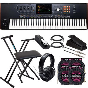 NUEVO Piano Digital PA5X de Madera Maciza con 76 Teclas, Teclado Electrónico Oriental ORT, Estilo ARMENS, Arreglador Profesional - Product Image 1