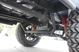 2025 Premium gri 4 tekerlekten çekiş Parison 4x4 elektrikli Golf arabası Golf kulübü için 2 + 2 koltuklu, tatil ve turist noktaları - Product Image 6