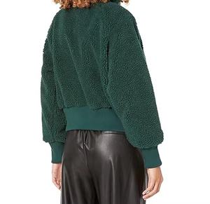 Automne femmes Sherpa veste nouveau Design Vintage réversible tricoté vêtements d'extérieur à manches longues imperméable meilleur prix pour l'automne - Product Image 2