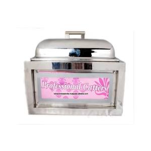 Plat de service en acier inoxydable de haute qualité, vente en gros, réchaud à nourriture pour buffet, plat de service pour la restauration, hôtel, restaurant - Product Image 5