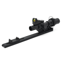 Accessoires de montage de lunette tactique LPVO, système de zoom rapide, tube de 30 mm/34 mm, alliage d'aluminium