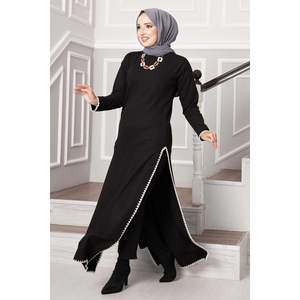 ชุด2ชิ้นผ่าข้างสีดำ - Product Image 1