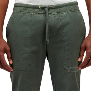 Pantalon de jogging taille haute personnalisé pour hommes matériau respirant à séchage rapide broderie pantalon de survêtement de salon extérieur Style décontracté poches - Product Image 6