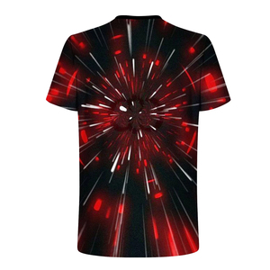 T-shirt de sublimation pour homme, nouveau style, respirant et léger, en stock - Product Image 4