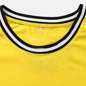 Camiseta informal de algodón 100% de alta calidad para hombre, Camiseta corta personalizada de talla grande, cómoda, para todo el día, con estampado de letras - Product Image 3