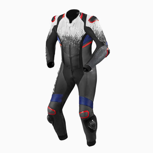 Traje de Motociclista de Cuero de Talla Grande, Equipo de Motociclismo Personalizable con Forro Interior, Protección UV, para Uso en Verano e Invierno - Product Image 2