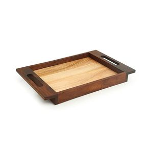 Handcrafted Eco-Friendly Durable Wooden <b>Serving</b> <b>Tray</b> for Breakfast Dining Catering Use | Mango <b>Wood</b> Sheesham <b>Wood</b> <b>Tray</b> OEM - Product Image 1