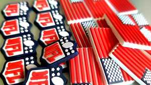 หมวกกันน็อคแบบมีกาว3เมตร, หมวกกันน็อคเบสบอลมีเทปสองชั้น3D 2D โลโก้ทีมเบสบอลออกแบบได้ตามต้องการ - Product Image 5