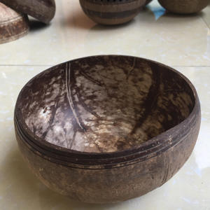 Tazón de madera de coco ecológico directo de fábrica, decoración de iluminación para el hogar, artesanía, precio competitivo - Product Image 4