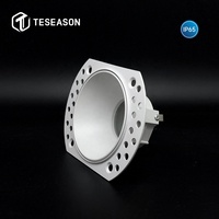 TP01AR1-IP65 Downlight encastré étanche - Aluminium moulé sous pression |   Coupe de 81 mm (plateforme encastrée de 120 mm)