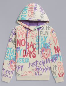 Sweat à capuche en coton uni unisexe-Sweat-shirt épais et chaud pour l'hiver - Product Image 1