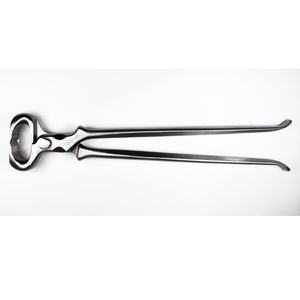 Vente en gros 2025 pince à sabot de cheval en acier allemand de haute qualité outils de maréchal-ferrant Instrument vétérinaire à revêtement de couleur - Product Image 6