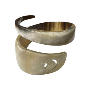 Brazalete de cuerno blanco Pulsera de joyería de cuerno Función de Evento de calidad premium con brazaletes elegantes Producto de Venta caliente - Product Image 6