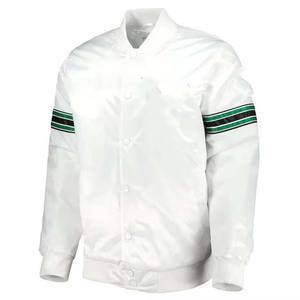 Chaqueta Varsity de Béisbol Impermeable con Cuello Alto y Bordado Personalizado Estilo Urbano para Hombre, Servicio OEM - Product Image 5