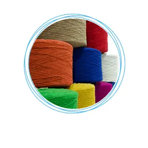 Best Selling Natural and Synthetic Fibre Made Yarn with Customized Color For Sewing Uses Yarn By Exporters