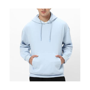 Sudadera de Algodón para Hombre al por Mayor 2026, Aplique Sólido, Manga Larga, con Capucha, Estilo Urbano, Diseño Personalizado - Product Image 2