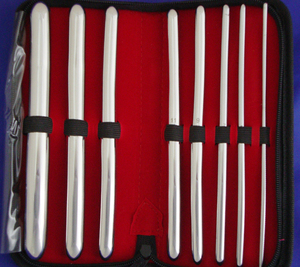 Ensemble de 8 dilatateurs gynécologiques Hegar pour diagnostics utérins et urétraux, instrument chirurgical en acier inoxydable - Product Image 6