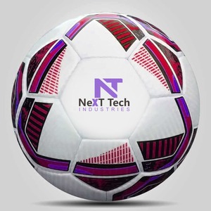 Ballon de football d'entraînement Next Tech Industries en matériau PU pour l'entraînement avec design personnalisé et logo personnalisé - Product Image 3