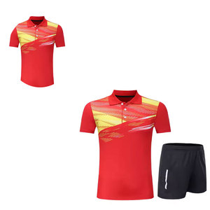 Comfortable Sports Wear Uniform <b>Badminton</b> Jersey Table Tennis Clothes Uniform Men's Tennis Team Uniforms For Mens - Product Image 6