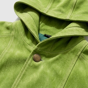Manteau en daim pour homme, style décontracté, avec ceinture, veste chaude à manches longues, vêtement d'extérieur, fabricant sur mesure - Product Image 6