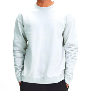 เสื้อสเวตเชิ้ตคอกลมของผู้ชายเสื้อสเวตเชิ้ตแบบเรียบสำหรับผู้ชายเสื้อสเวตเตอร์คอ2024แบบสั่งทำ - Product Image 3