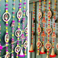 Décoration de mariage indien fleur artificielle guirlande de ficelle pour Mandap fête événement Festival scène maison et toile de fond célébration