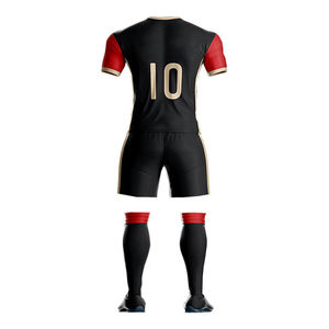 2023 ligero de cualquier tamaño al por mayor de talla grande uniforme de fútbol más Popular adulto gran oferta uniforme de fútbol de alta calidad - Product Image 4