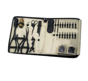 Kit d'outils de pose d'extensions capillaires de dernière génération avec accessoires personnalisés en couleur personnalisée et étiquetage avec logo personnalisé - Product Image 6