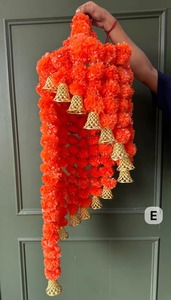 Indian Marigold Chandelier Traditional Art Style Home Decor <b>for</b> Indoors and Outdoors <b>for</b> Door Decoration <b>Garden</b> <b>Ornamentation</b> - Product Image 3