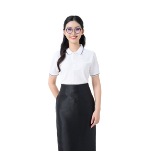 Polo décontracté pour hommes d'affaires avec col contrasté 210gsm coton 65% polyester 35% style simple facile à assortir - Product Image 1