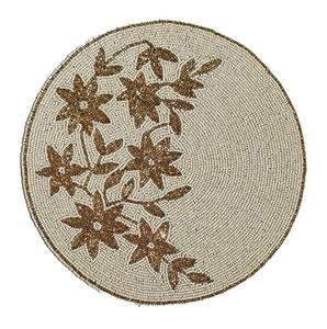 Nouveau style : Set de table brodé vintage fait main, écologique, durable, perlé, taille personnalisée, prix de gros pour usage domestique et hôtelier - Product Image 3