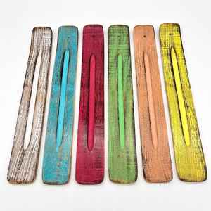 Premium Handmade Natural Bamboo <b>Incense</b> <b>Sticks</b> Flat <b>Holder</b> & Ash Catcher Artisnal Indian Quality Factory Price Model No- 25 - Product Image 3