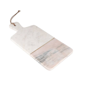 Diseño atractivo Mármol Colgando Agujero Tabla de cortar Vegetales Fruta Tabla de cortar Precio barato Pieza de diseño de latón - Product Image 5