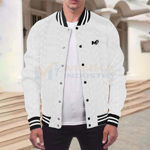 High Quality Letterman Jacket Breathable Custom Design Letterman Jacket New Arrival Letterman Winter Jacket - Product Image 5