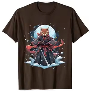 Camiseta clásica de cuello redondo para hombre Patrón estampado de algodón Premium para uso en verano y otoño Disponible en varios colores - Product Image 6