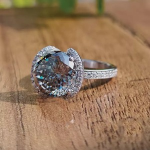 แหวนเพชรโบราณ2.00ตัดสไตล์โปรตุเกสเงินแท้925 - Product Image 2