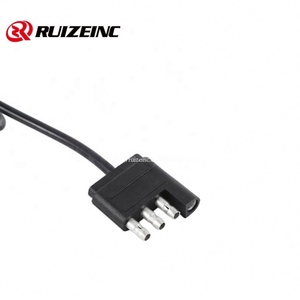 Поставка автомобильного четырехжильного медного провода, автомобильный 4-жильный штекер с предохранителем - Product Image 2