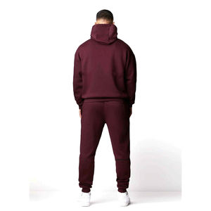 2025 automne hiver Polyester hommes survêtement personnalisé survêtement survêtement ensemble veste et pantalon zippé 100% coton hommes survêtement personnalisé - Product Image 5