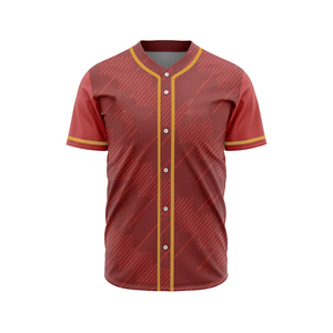 Ventes en gros de maillots de baseball brodés personnalisés de haute qualité, uniforme d'équipe personnalisé, maillot de baseball à boutons complets, fabrication - Product Image 5