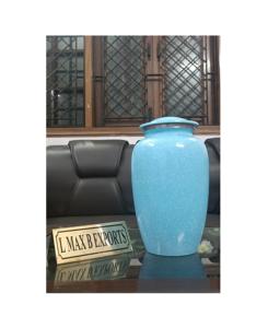 L'exportateur en gros d'urne de crémation d'adulte de haute qualité offre une urne funéraire commémorative en aluminium en métal pour des cendres pour des animaux de compagnie - Product Image 1