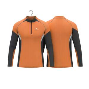 เสื้อผ้าผู้ชายแบบมีซิปสำหรับผู้ชายผ้าเกลิค GAA hurling halfzip TOP midlayer lgfa สำหรับ1/4ออกแบบได้ตามต้องการ - Product Image 5